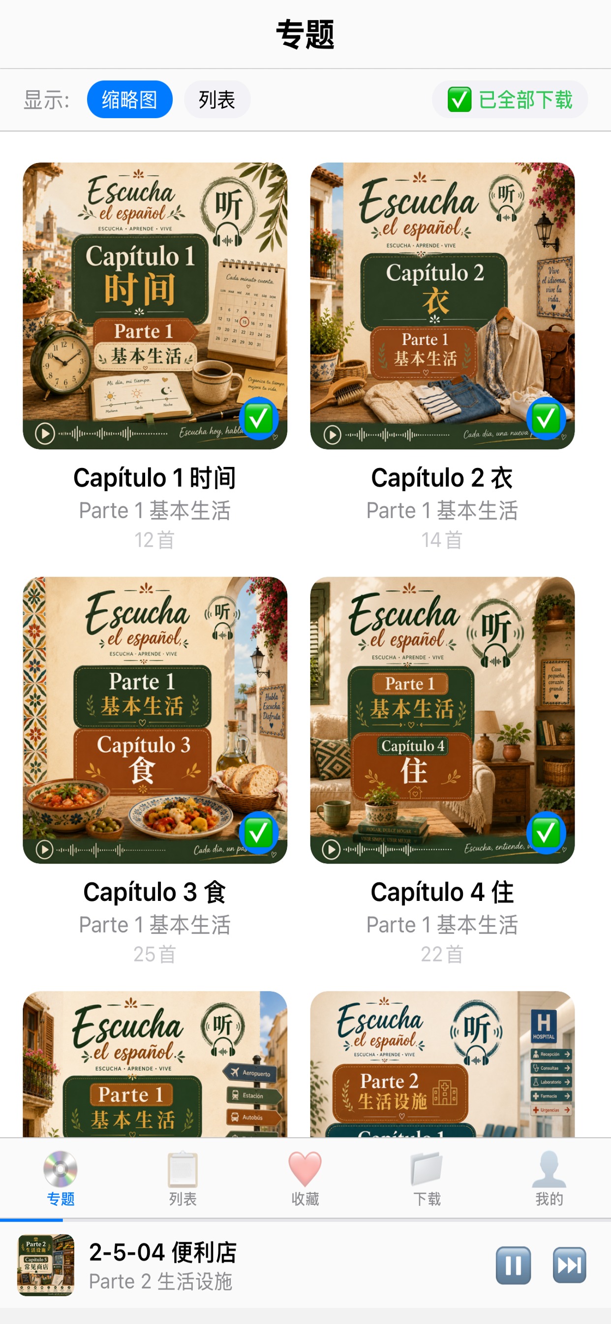 Spanish Words Audio Player screenshot 13